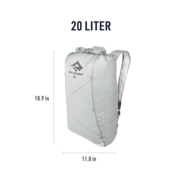 Mountain rygsæk Sea to Summit Ultra-Sil Dry Day Pack Grå Sølvfarvet 22 L