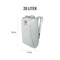 Pikkukuva 5 / 5: Kiipeilyreppu Sea to Summit Ultra-Sil Dry Day Pack Harmaa Hopeinen 22 L