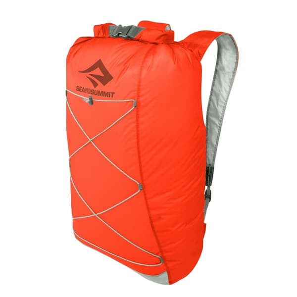 Kiipeilyreppu Sea to Summit Ultra-Sil Dry Day Pack Oranssi Hopeinen 22 L