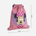 Miniatyrbild 4 av 5: Skopåse med remmar Minnie Mouse Rosa 27 x 33 cm