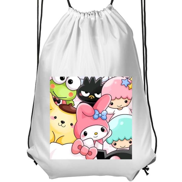 Kätevä Jumppakassi | Urheilukassi Aikuisille Kawaii Sanrio Cre Valkoinen Barn