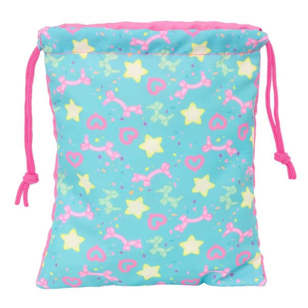 Snackbag Gabby's Dollhouse Confetti Rosa Turkis