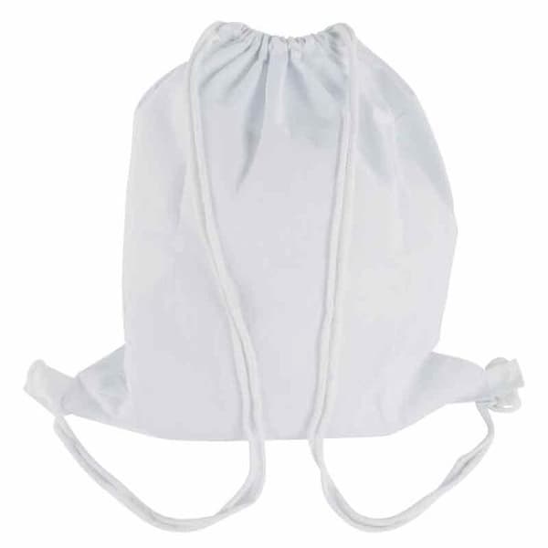 Rayher Hobby Tyg poolväska att dekorera - vit 38 x 42 cm - 38693102