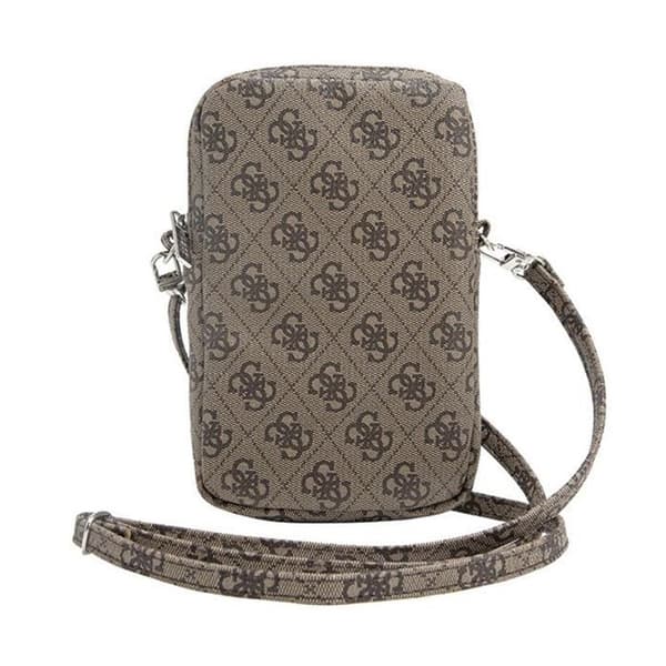 Guess Zip 4G Triangle - Telefonväska (brun)