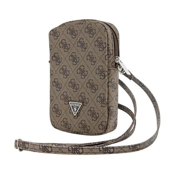 Guess Zip 4G Triangle - Telefonväska (brun)