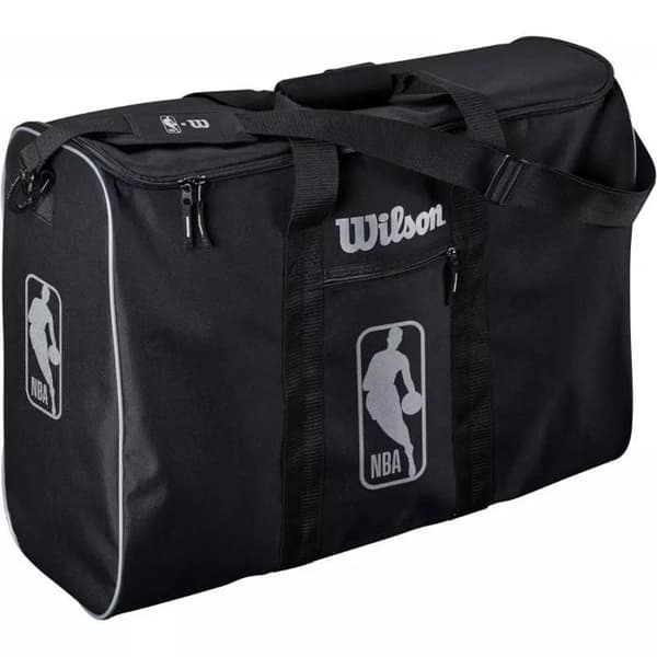 Resväska - WILSON - NBA 6 Bollar - Svart - Lätt att transportera - 3 fack