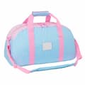 Miniatyrbillede 2 af 3: Sportstaske BlackFit8 Smile Pink Lyseblå 50 x 26 x 20 cm