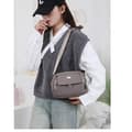 Miniatyrbild 4 av 5: INF Snygg 2025 Crossbody-väska i nylon för kvinnor Grå