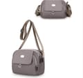 Miniatyrbild 2 av 5: INF Snygg 2025 Crossbody-väska i nylon för kvinnor Grå