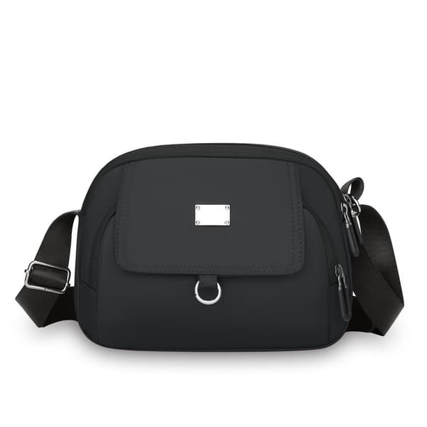 INF Snygg 2025 Crossbody-väska i nylon för kvinnor Svart