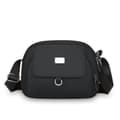 Miniatyrbild 6 av 6: INF Snygg 2025 Crossbody-väska i nylon för kvinnor Svart