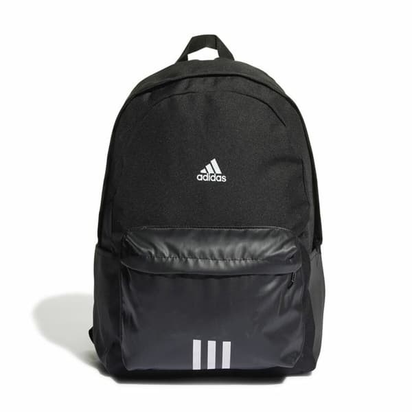 Voimistelukassi Adidas Classic Badge of Sport 3 Stripes Musta
