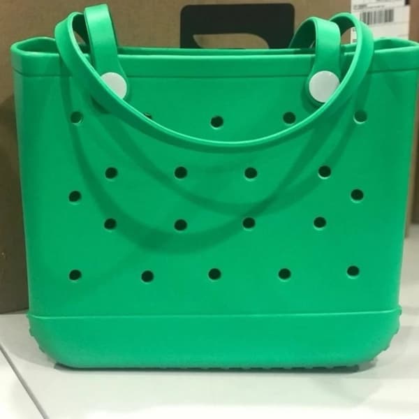 Silicone Ranta-olkalaukku, Vesitiivis, Hiekkaa Kestävä, Kestävä Kahva,Vihreä