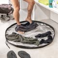 Miniatyrbild 1 av 11: 2 i 1-omklädningsmatta och vattentät väska Gymbag InnovaGoods