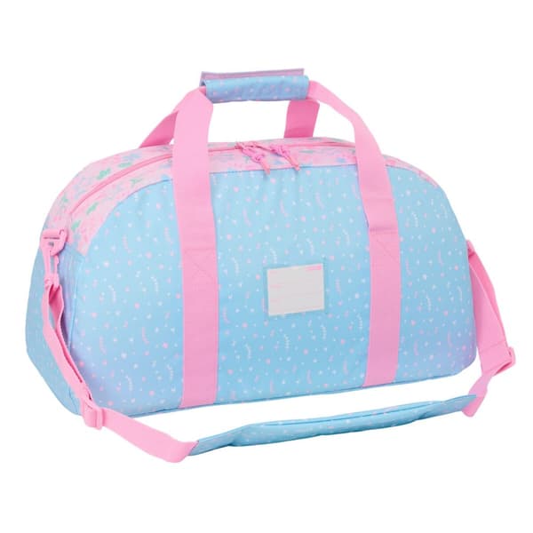Sportstaske BlackFit8 Smile Pink Lyseblå 50 x 26 x 20 cm