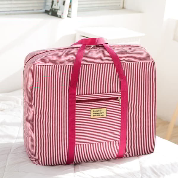 Foldbar rejsetaske – Vandtæt kabinetaske til rejser Rød 42 x 34 x 17cm