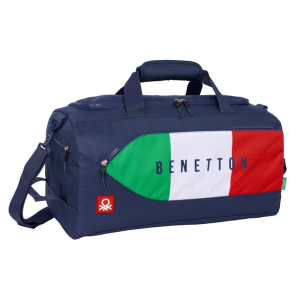 Urheilukassi Benetton Flag Laivastonsininen 50 x 25 x 25 cm