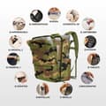 Pikkukuva 4 / 10: Voimistelukassi Numada explorer b40 Printattu 20 L 40 x 25 x 20 cm Suojaväritys
