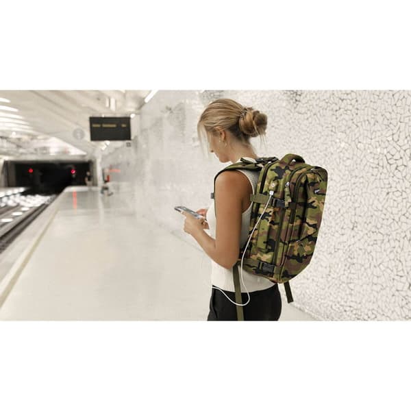 Voimistelukassi Numada explorer b40 Printattu 20 L 40 x 25 x 20 cm Suojaväritys