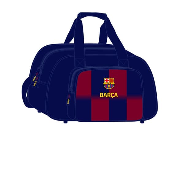 Sportstaske F.C. Barcelona Blå Rødbrun 40 x 24 x 23 cm