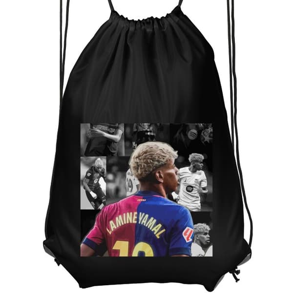 Sporty Gympose | Komfortabel Treningspose for Barn Yamal FC Barcelona fotboll stjärnskott 2025