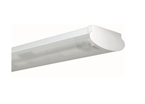 Malmbergs Lysrörsarmatur Cosmos LED-R 2x19W 4000K Transparent IP44