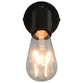 Miniatyrbild 5 av 11: vidaXL Spotlights 2 st med glödlampor 2 W svart E27
