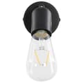 Miniatyrbild 6 av 11: vidaXL Spotlights 2 st med glödlampor 2 W svart E27