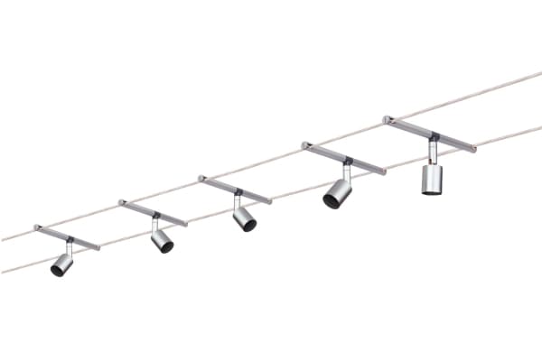 Paulmann Salt, Skinnebelysningsspot, GU5.3, 5 pære(r ), 50 W, 230 V, Kromi