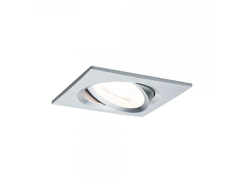 Paulmann 934.91, Nedtryckbar spotlight, 1 lampor, LED, 2700 K, 460 LM, Gjuten aluminium