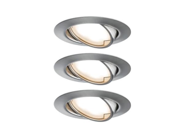 Paulmann 934.21, 3 pære(r ), LED, 15 W, 350 lm, Metallic