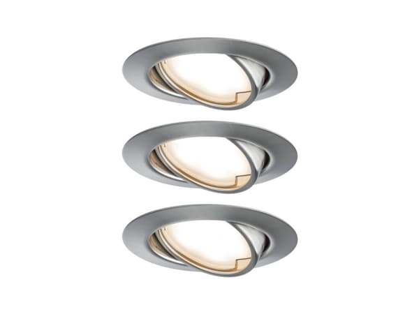 Paulmann 934.21, 3 pære(r ), LED, 15 W, 350 lm, Metallic