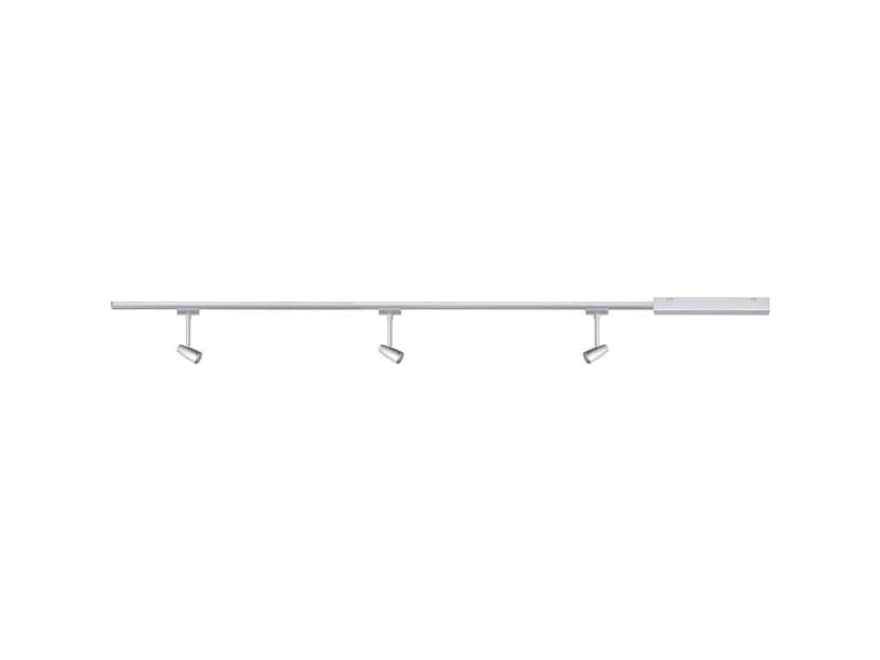 Paulmann Barelli Højvolt-skinnesystem-sæt URail GU10 30 W LED (RGB) Krom, Krom (mat)
