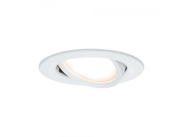 Paulmann 934.84, Indbygget lysplade, 1 pære(r ), LED, 2700 K, 460 lm, Hvid Hvit