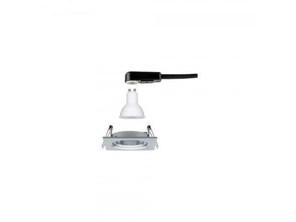 Paulmann 934.73, Indbygget lysplade, GU10, 1 pære(r ), LED, 2700 K, Aluminium