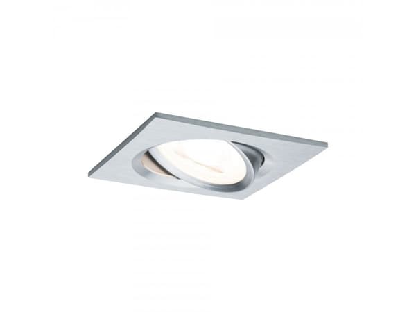 Paulmann 934.37, Indbygget lysplade, GU10, 1 pære(r ), LED, 2700 K, Aluminium Aluminium