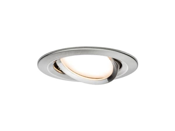 Paulmann 934.82, Indbygget lysplade, 1 pære(r ), LED, 2700 K, 630 lm, Metallinen