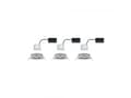 Miniatyrbilde 2 av 5: Paulmann 934.47, Indbygget lysplade, 3 pære(r ), LED, 2700 K, 650 lm, Metallic