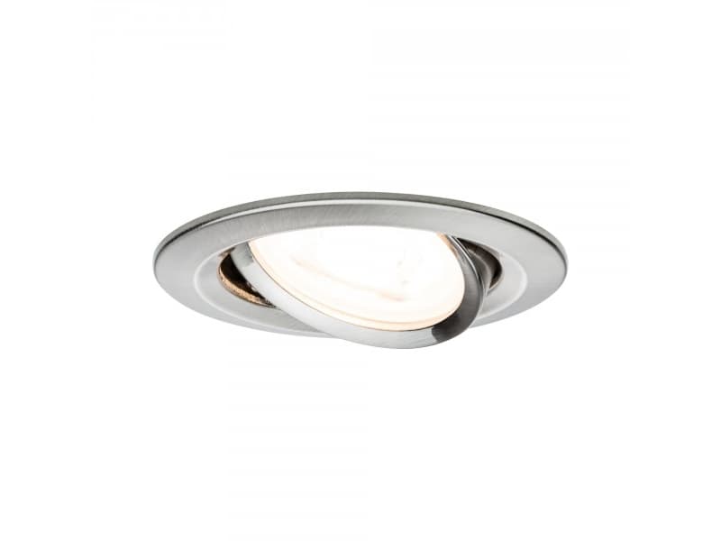 Paulmann 934.28, Nedtryckbar spotlight, GU10, 1 lampor, LED, 2700 K, Vit