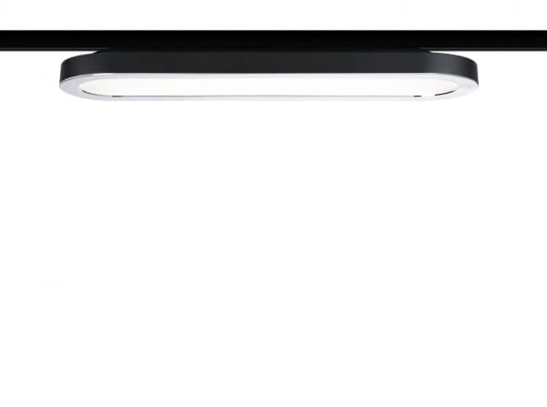 Paulmann Loop, Andra, Tak, Svart, Krom, Gjuten aluminium, Plast, II, 8 W