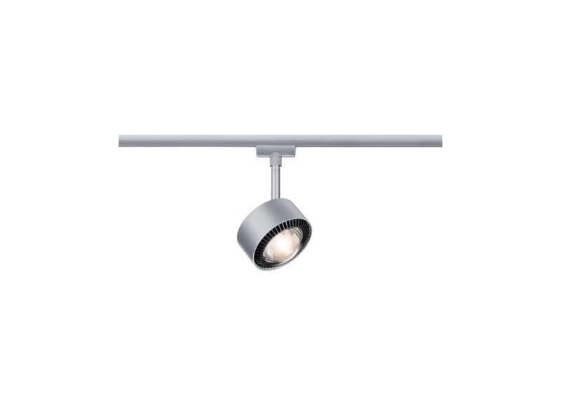Paulmann 955.19, Skena för spotlight, Glödlampan/-lamporna kan inte bytas ut, 1 lampor, 480 LM, Krom