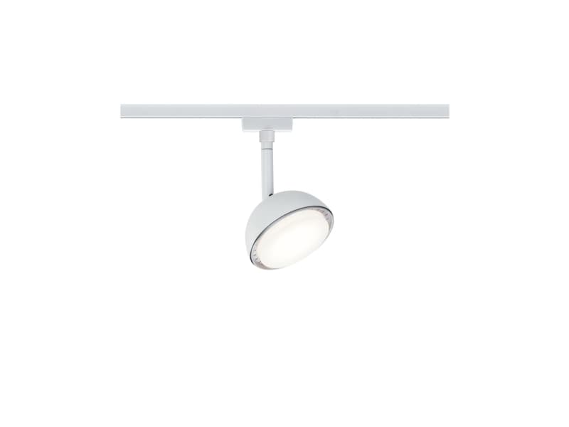 Paulmann 955.09, Skena för spotlight, 1 lampor, LED, 3000 K, 530 LM, Vit