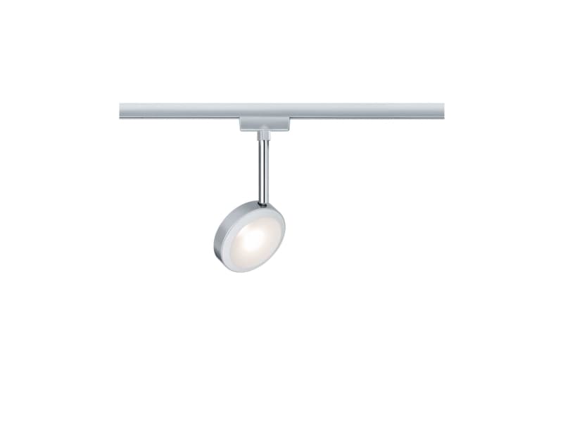 Paulmann 968.91, Skena för spotlight, 1 lampor, LED, 2700 K, 440 LM, Krom