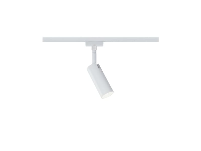Paulmann 955.07, Skena för spotlight, 1 lampor, LED, 3000 K, 415 LM, Vit