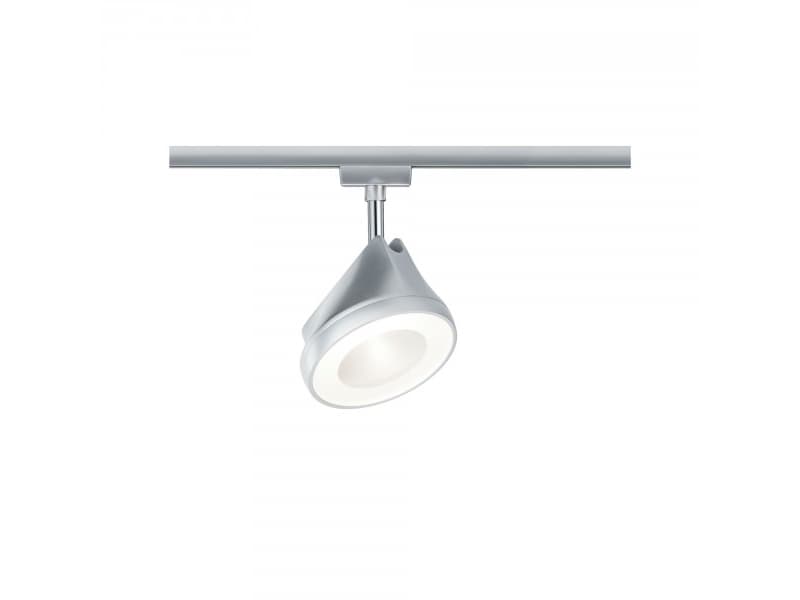 Paulmann 954.46, Skena för spotlight, 1 lampor, LED, 2700 K, 1180 LM, Krom