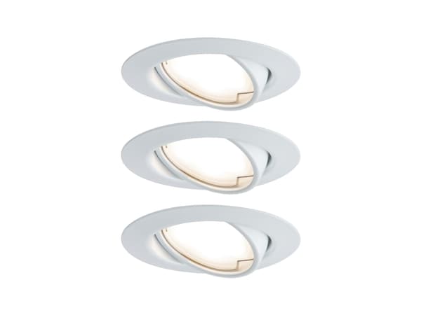 Paulmann 934.23, 3 pære(r ), LED, 15 W, 350 lm, Hvid Hvit