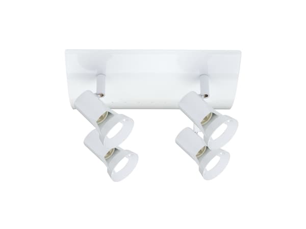 Paulmann 667.05, Overflateegnet, GU10, 4 ampuller, 230 V, Hvit Hvit