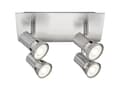 Miniatyrbilde 3 av 5: Paulmann Teja 66701 Loftspotter LED (RGB) GU10 40 W Nikkel (satinett)