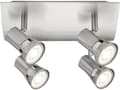 Miniatyrbilde 4 av 5: Paulmann Teja 66701 Loftspotter LED (RGB) GU10 40 W Nikkel (satinett)