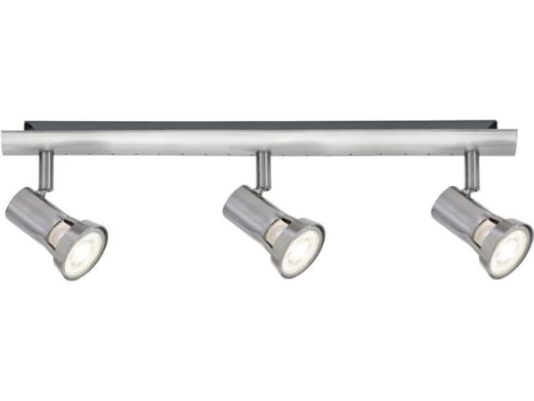 Paulmann 667.00, Skinnebelysningsspot, GU10, 3 pære(r ), 230 V, Nikkeli